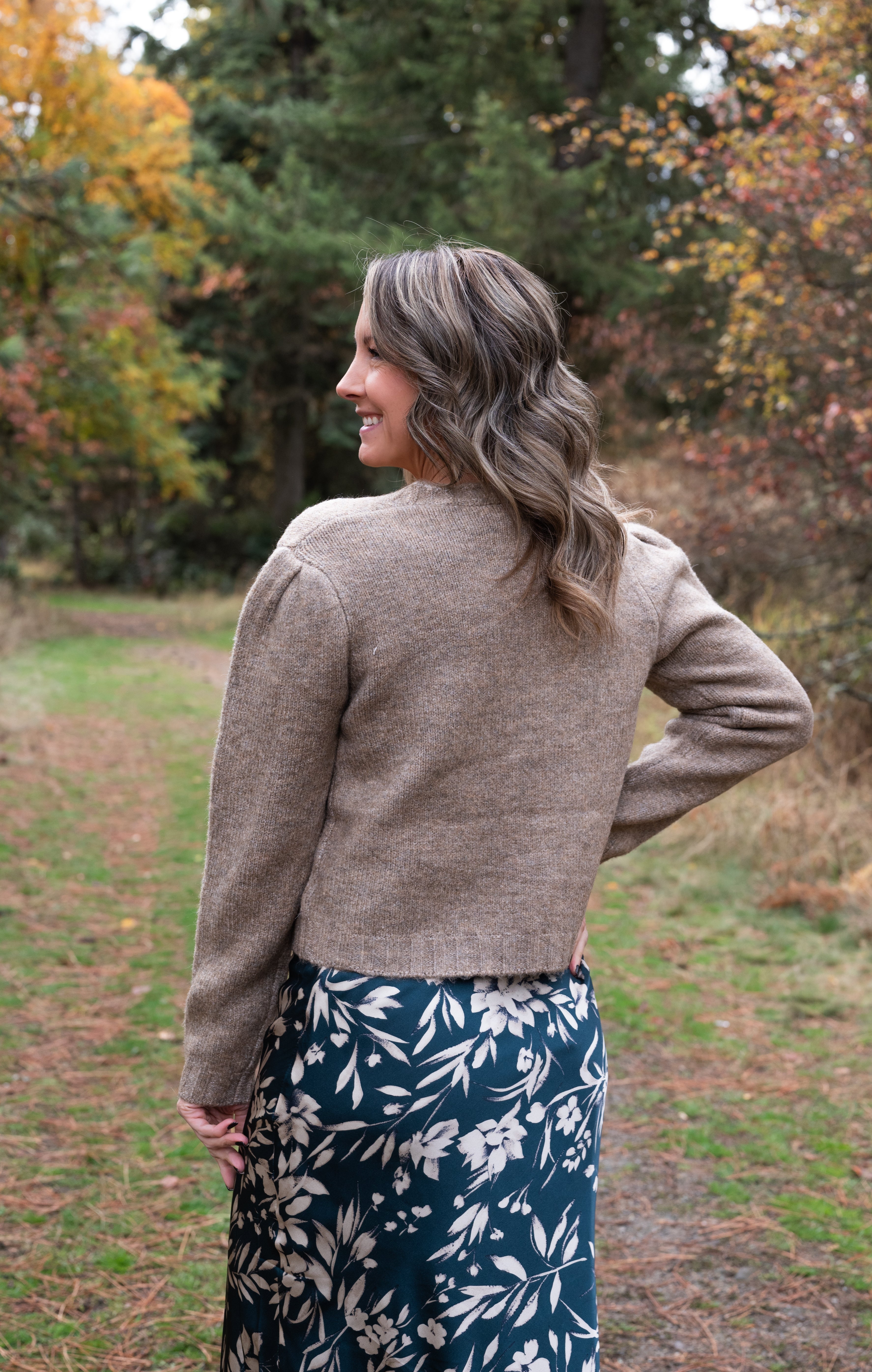 JESSICA PUFF SLV CARDI