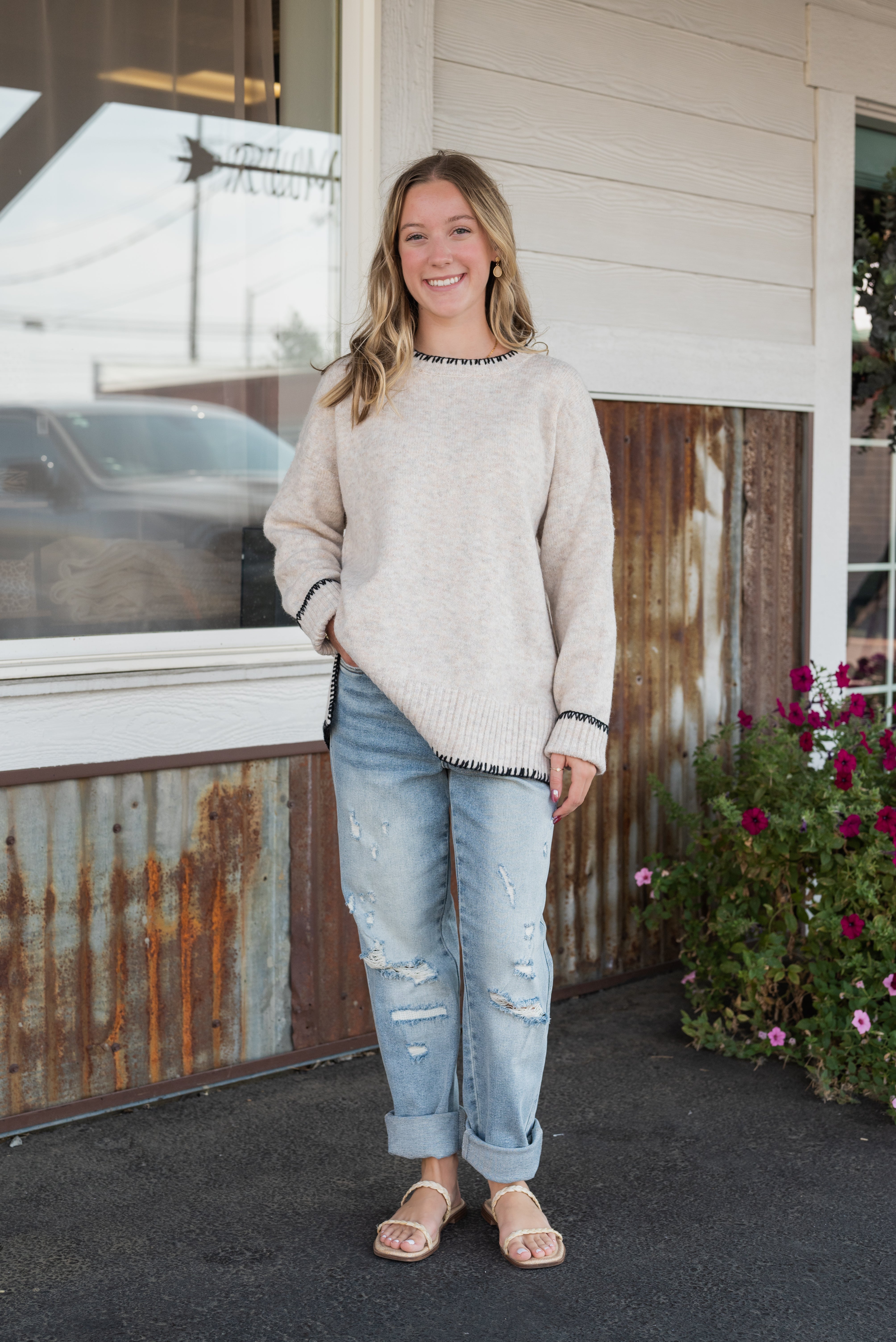 RAINA MR BOYFRIEND JEAN