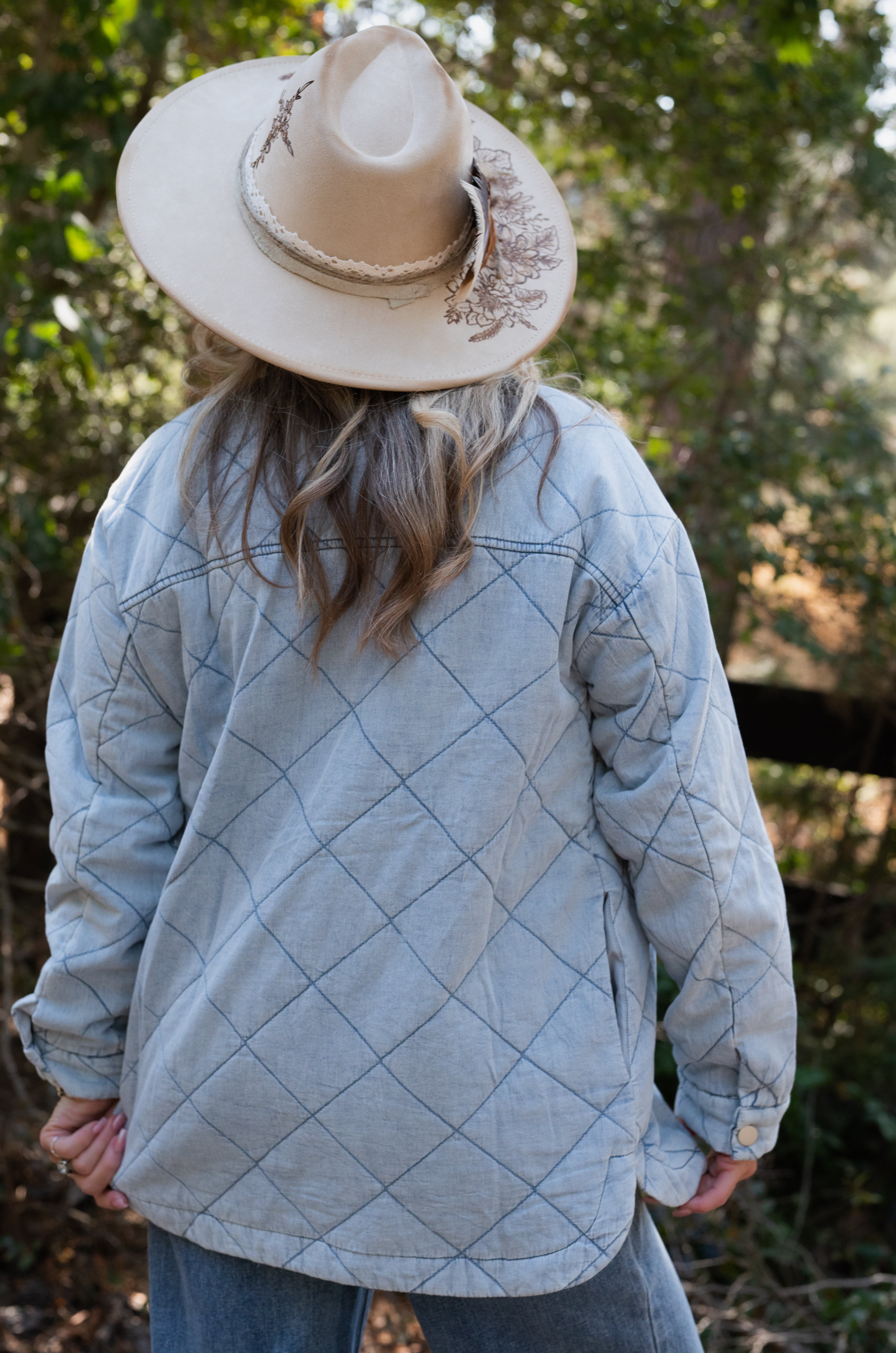 LUCY QUILTED SHACKET