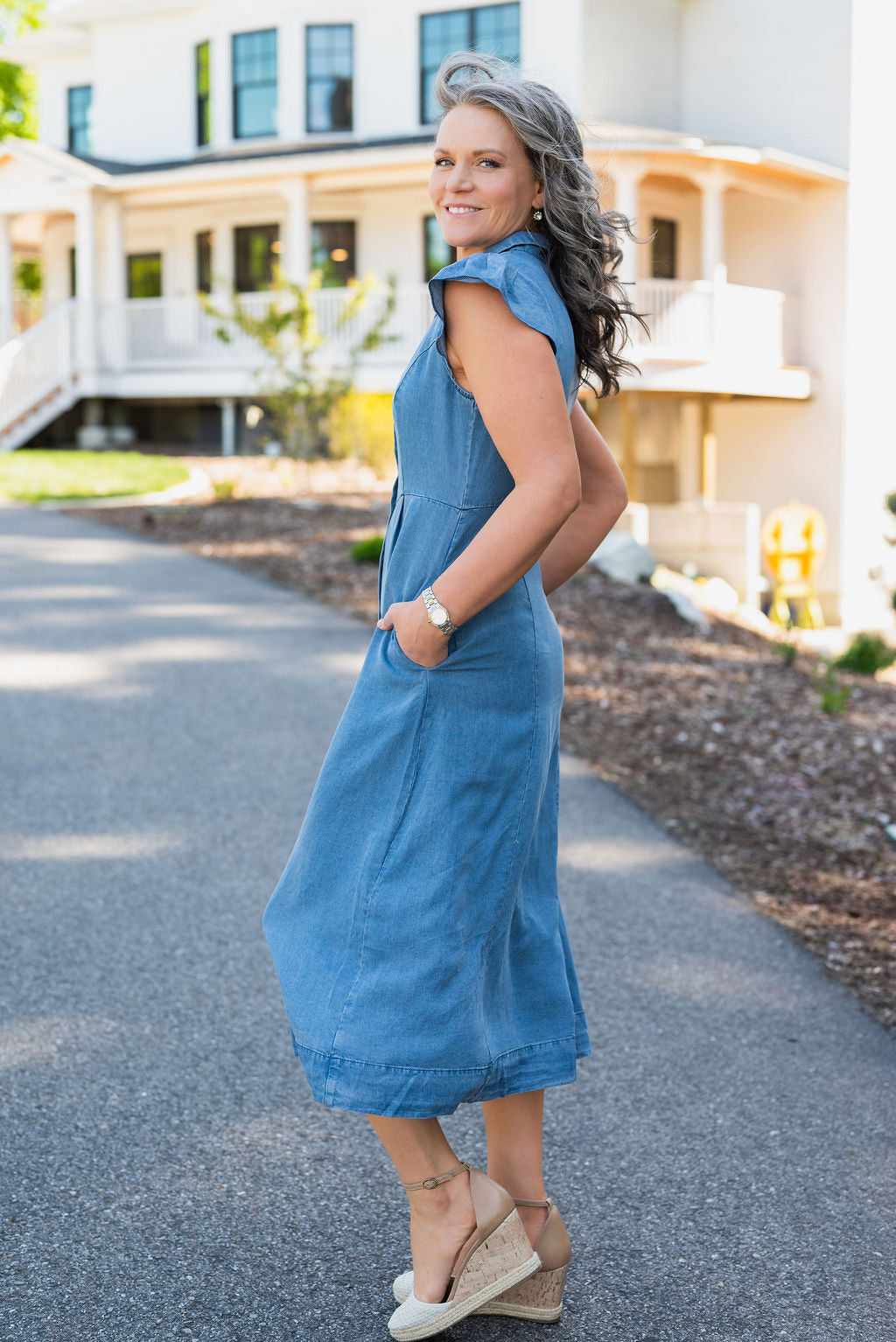 JAIDA MIDI DRESS