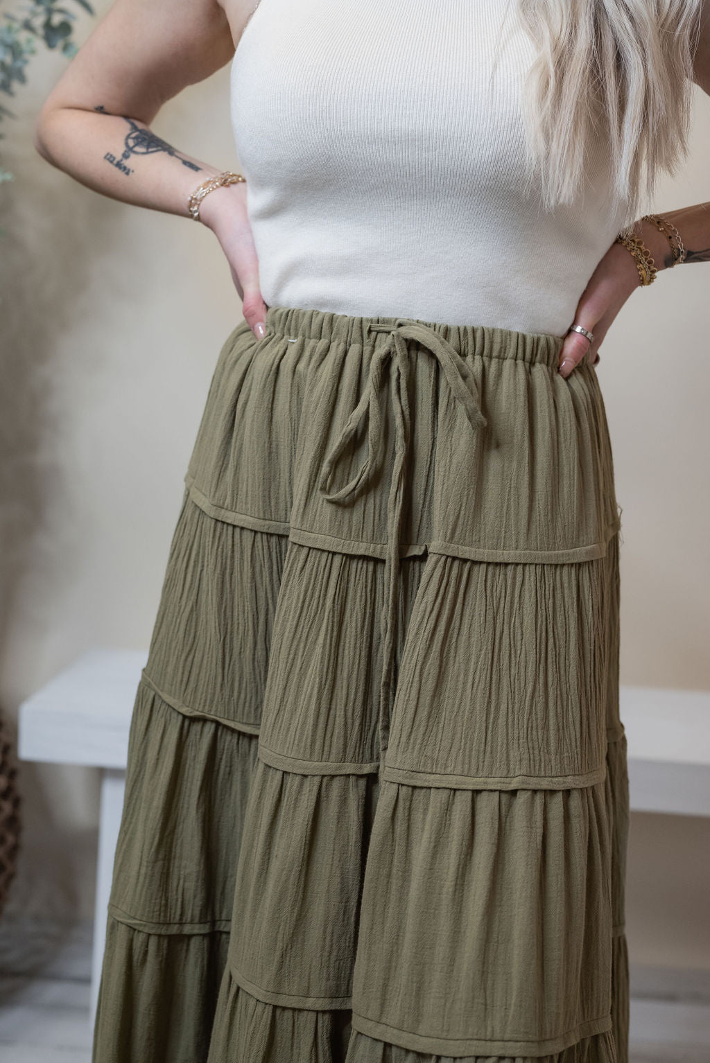 ZANDRA MAXI SKIRT