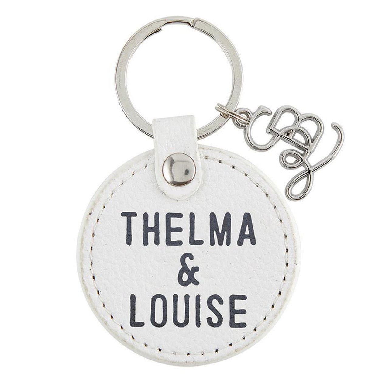 Thelma & Louise Leather Key Tag
