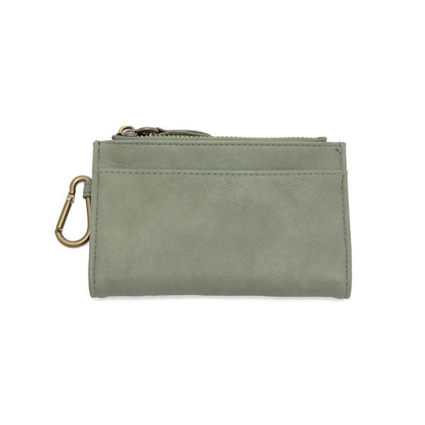BOBBIE BIFOLD WALLET WITH CARABINER
