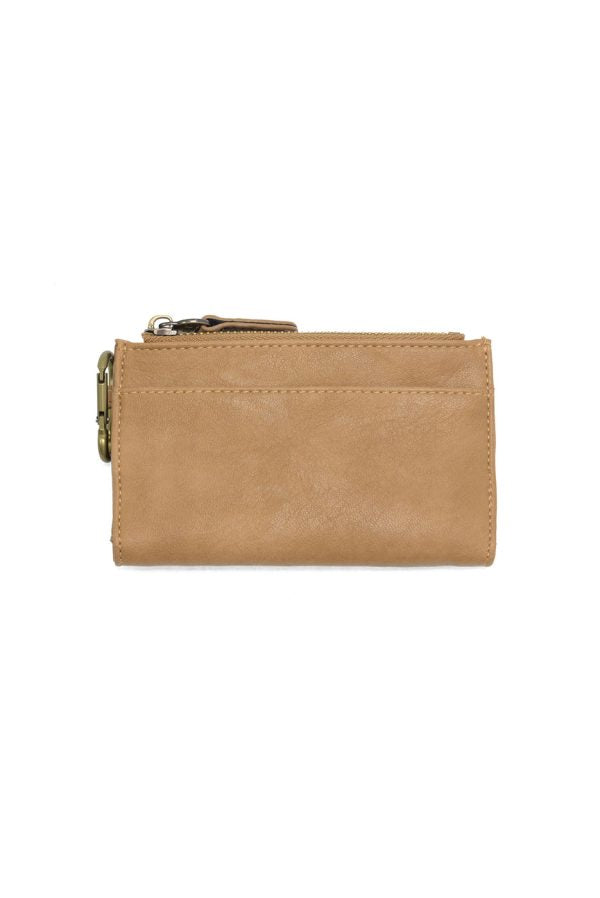 BOBBIE BIFOLD WALLET WITH CARABINER