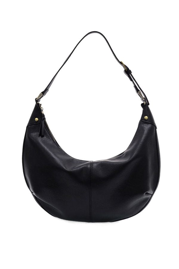 LEO CRESCENT SHOULDER BAG