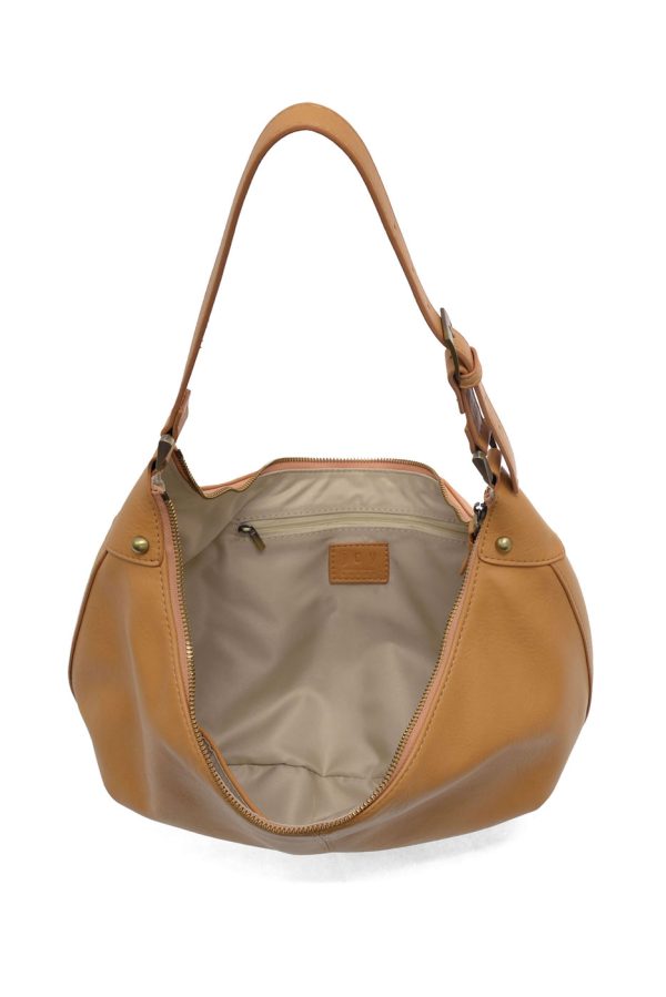 LEO CRESCENT SHOULDER BAG