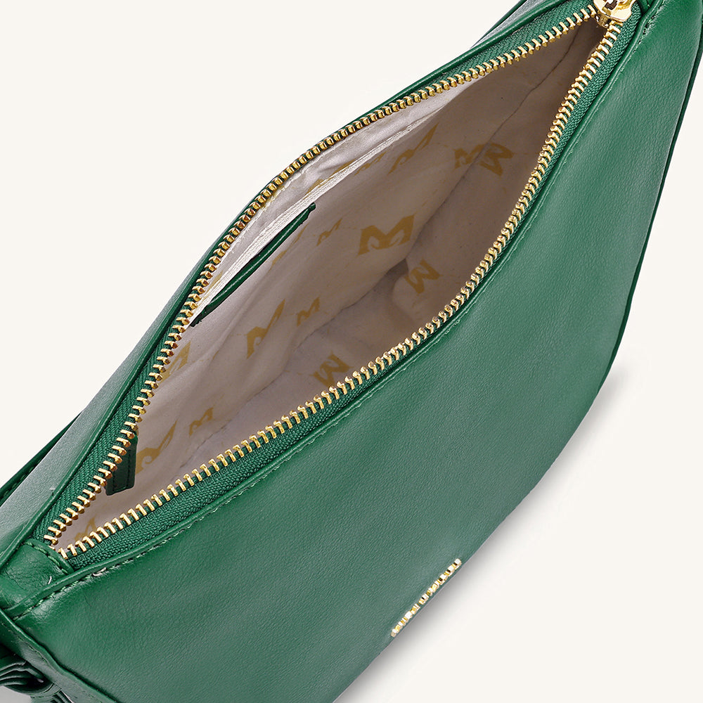 Mira & Moss Marceline Shoulder Bag - Malachite Green