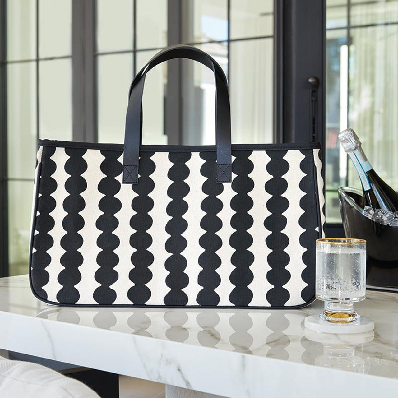 Dots Canvas Pattern Tote