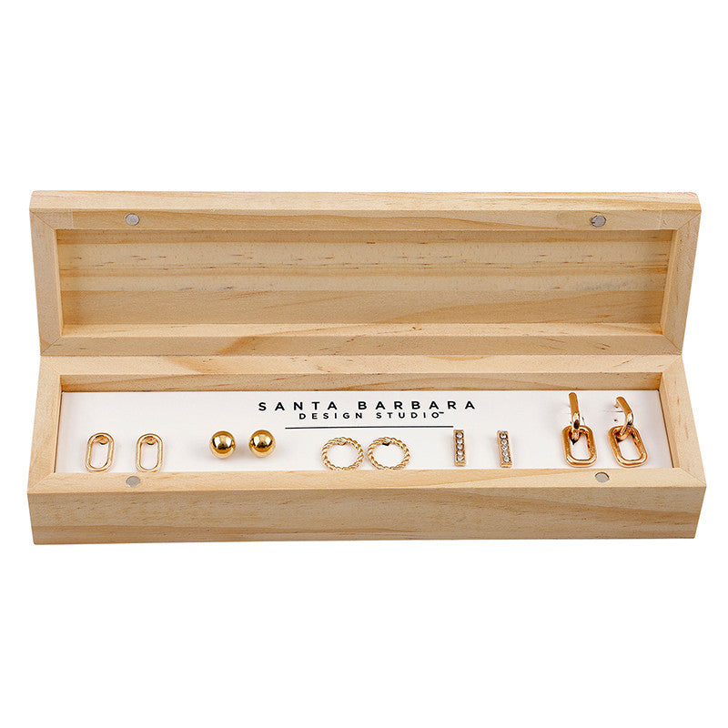 Boxed Earring Set - Golden Girl