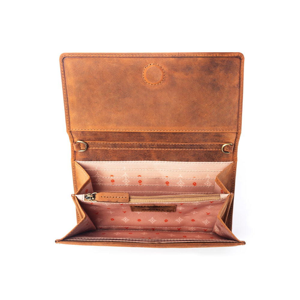 Yellowstone Caldera Leather Wallet