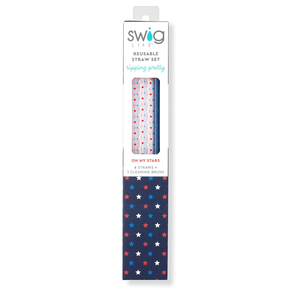 OH MY STARS Reusable Straws