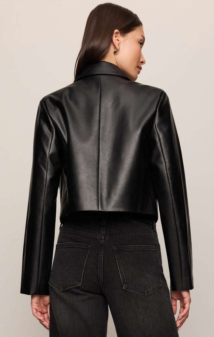 Ainsley Faux Leather Jacket