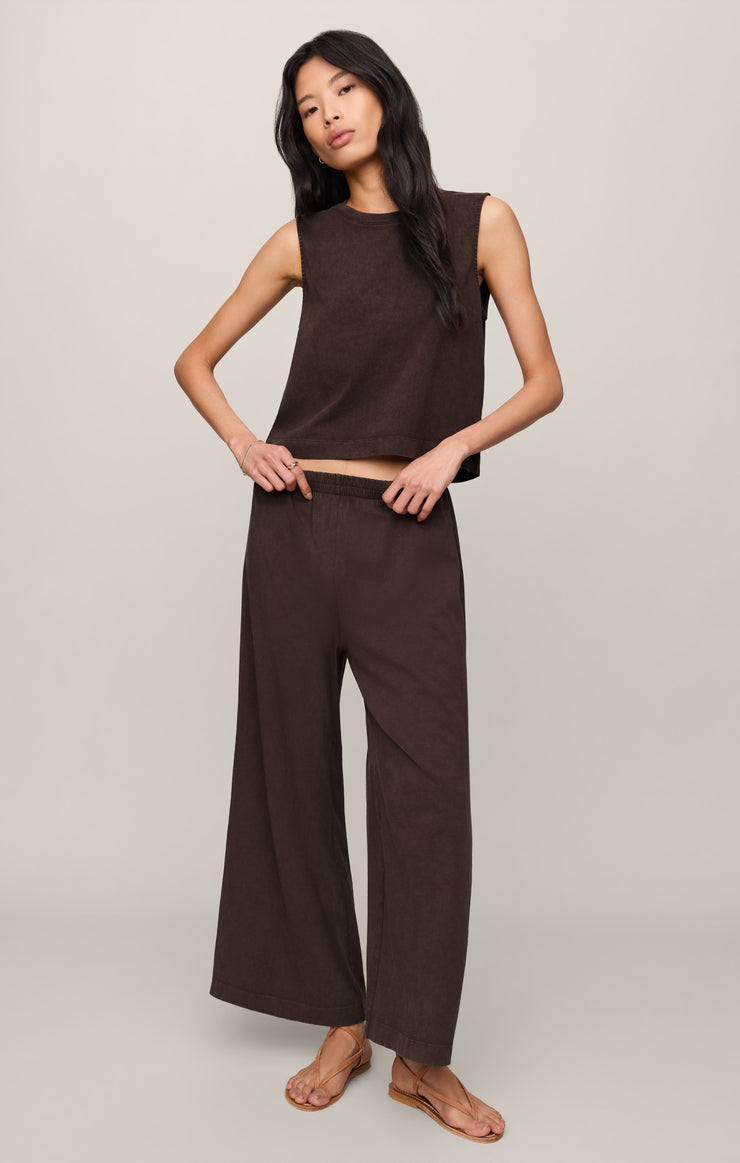 SCOUT JERSEY CROP PANT FLARE