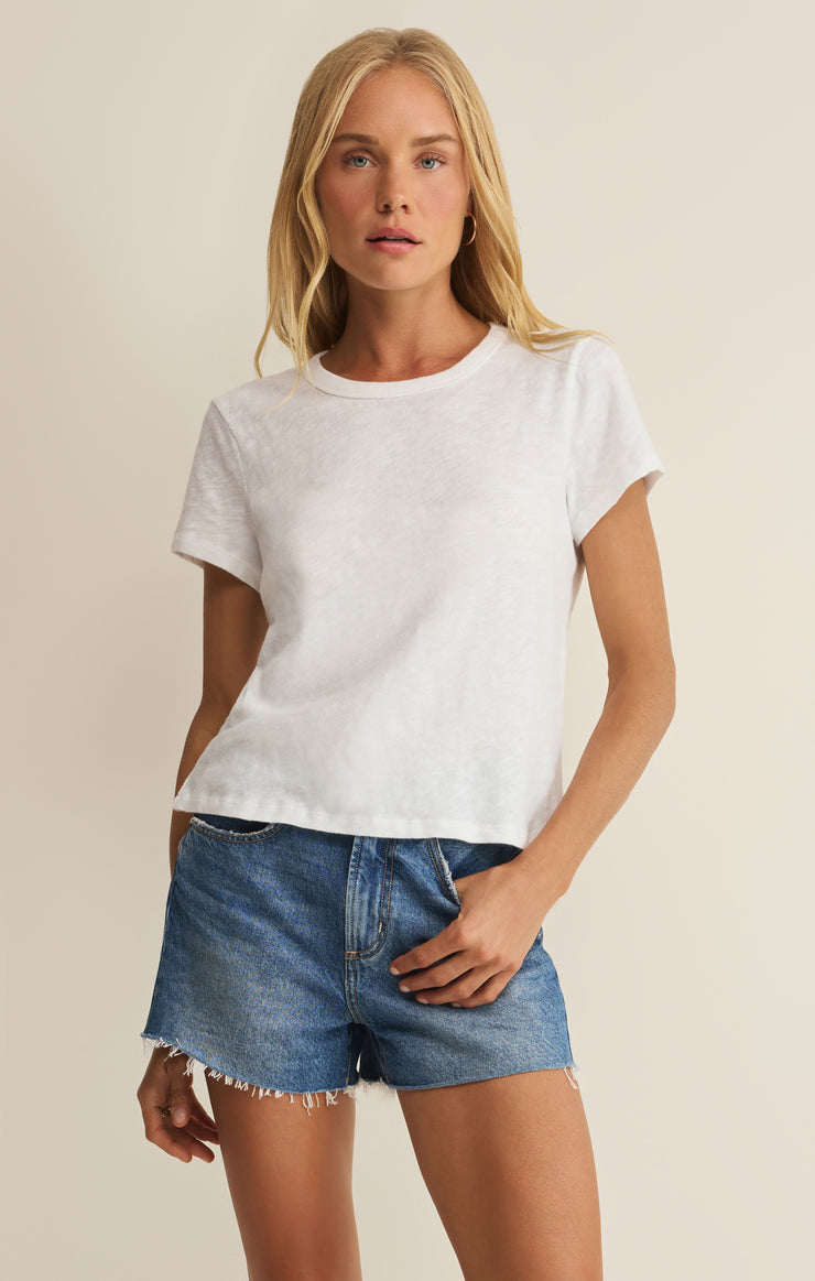 JUNIE SLUB TEE