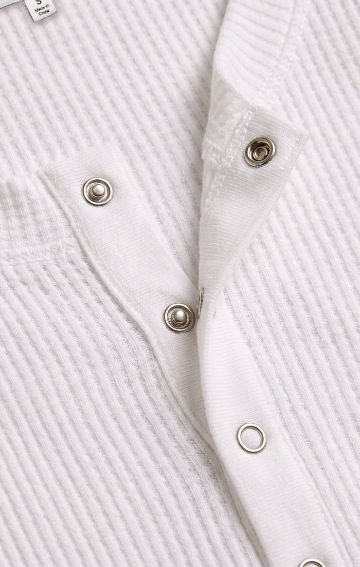 ALBANY WAFFLE BUTTON UP