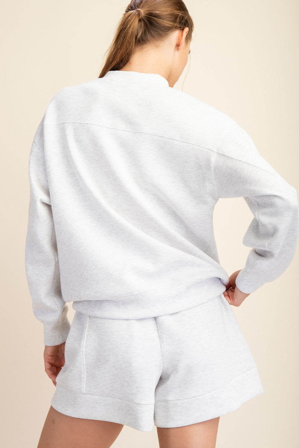 KATRINA MOCK NECK PULLOVER