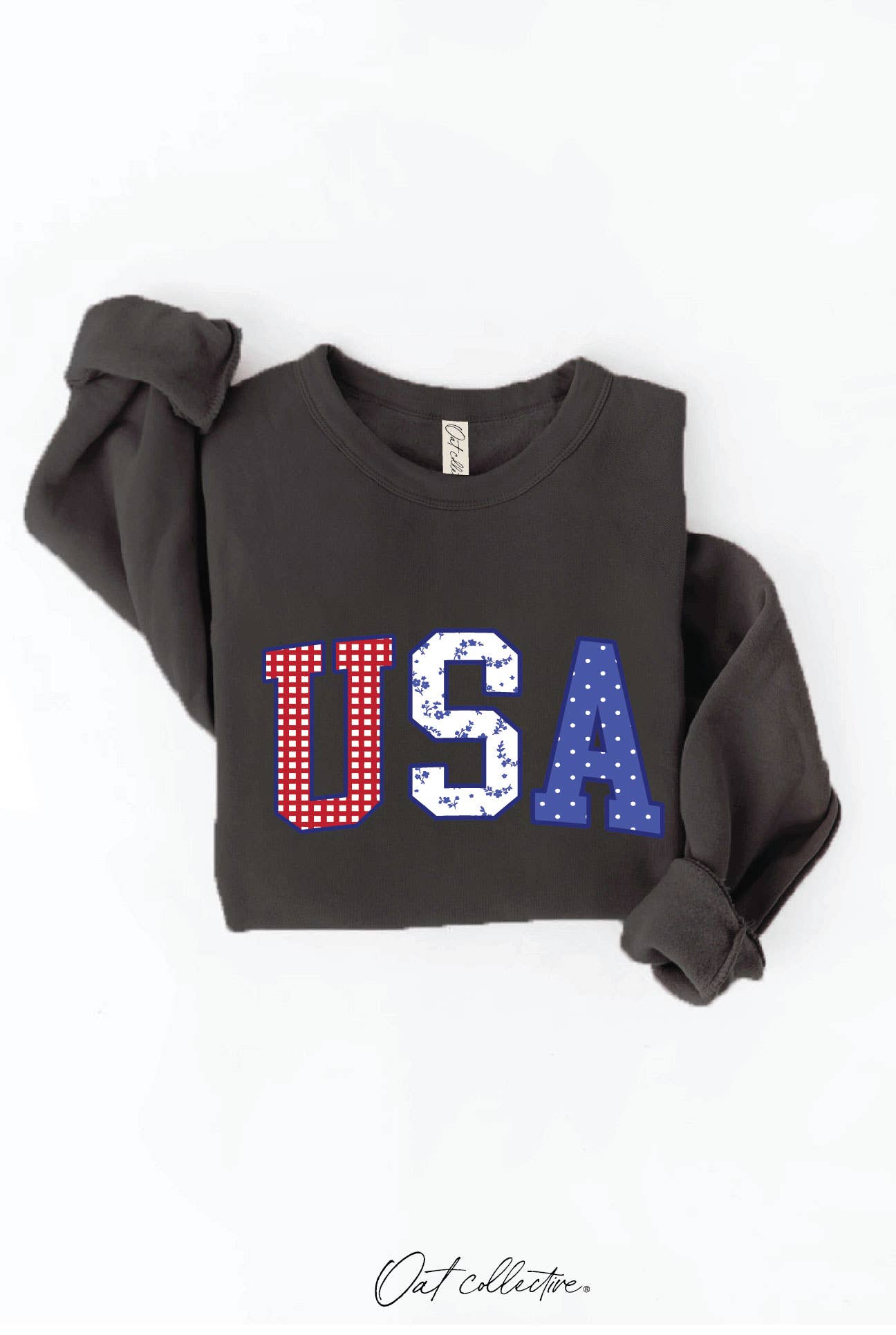 USA WITH PATTERN Sweatshirt