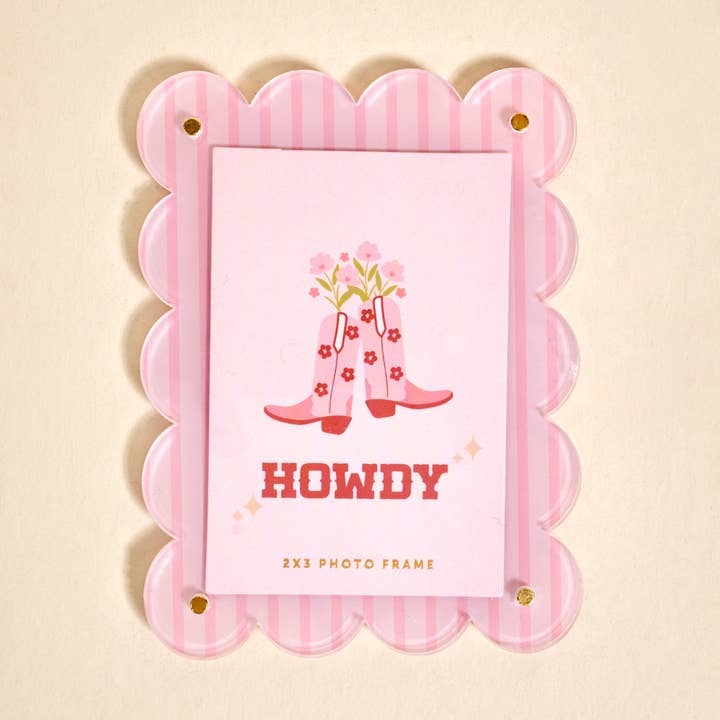 Mini Acrylic Picture Frame Magnet