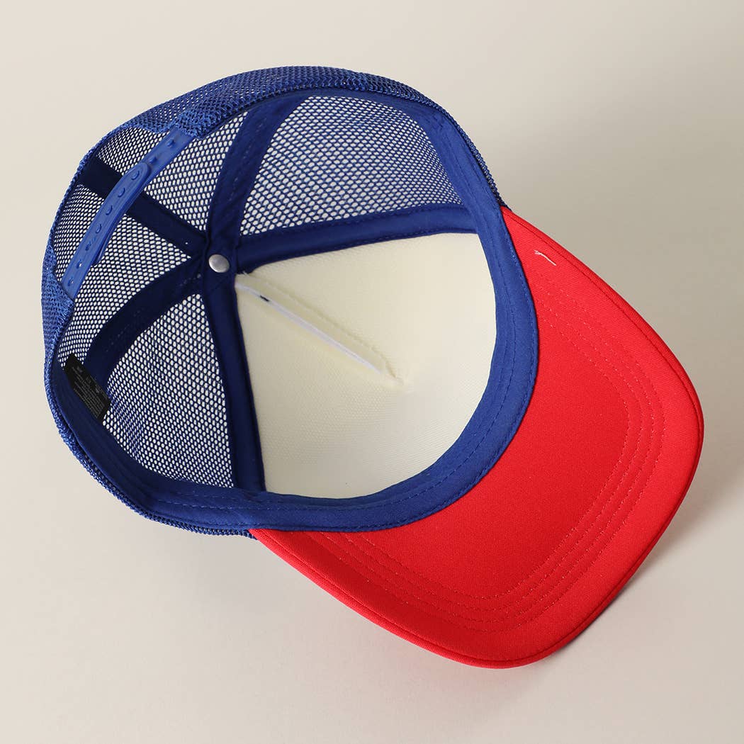 USA Patch Mesh Trucker Hat
