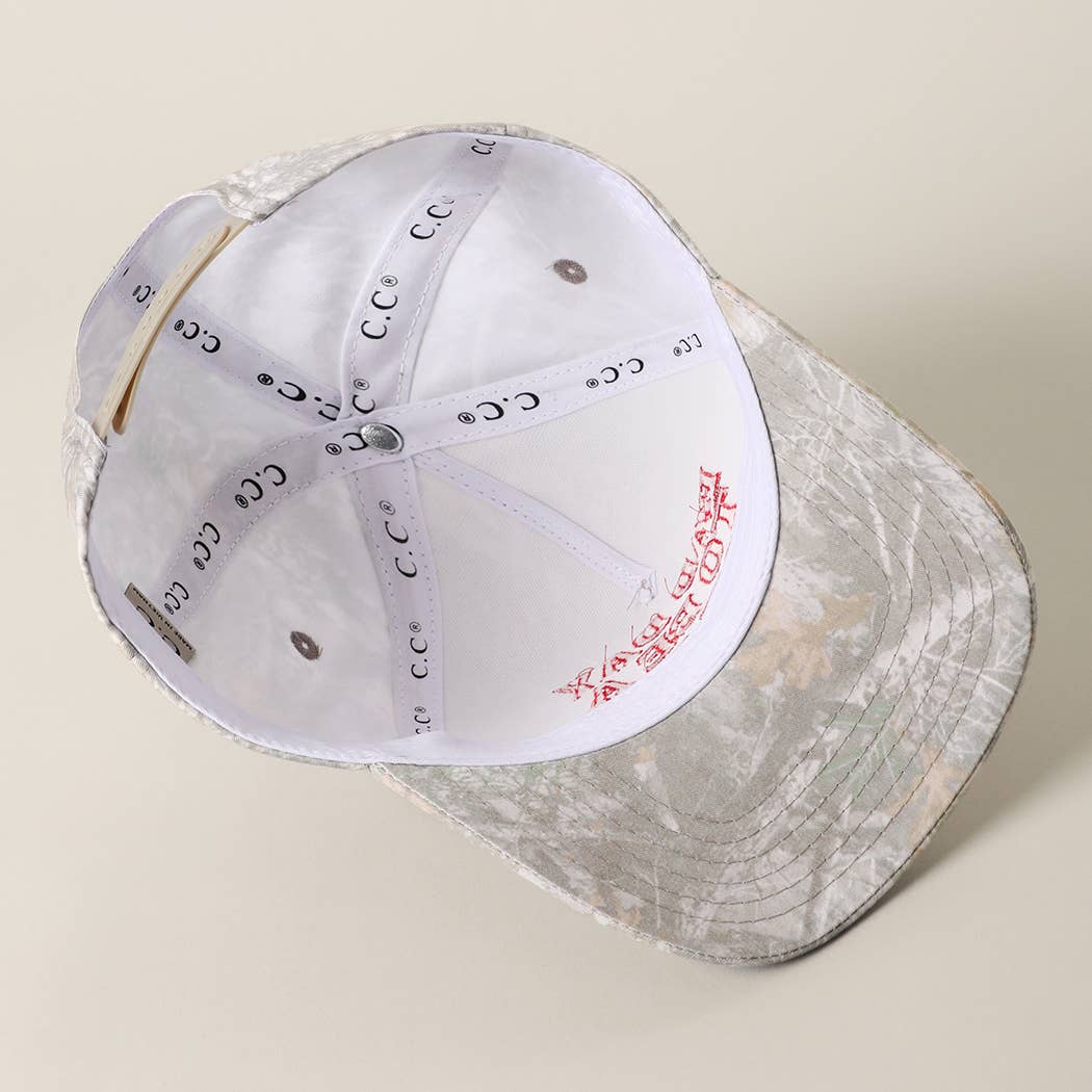 BAD DAY TO BE A HOT DOG Embroidery Camo Trucker Hat