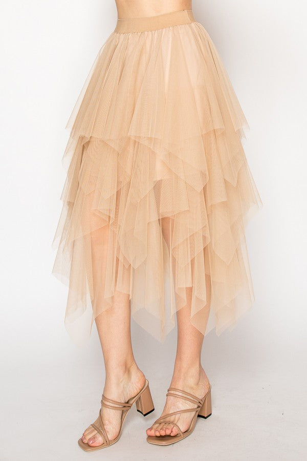 CORETTA MESH SKIRT