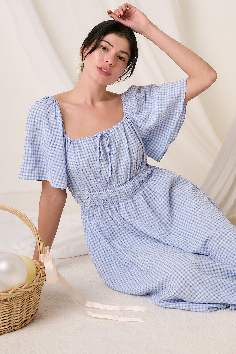 IZABELLA GINGHAM DRESS