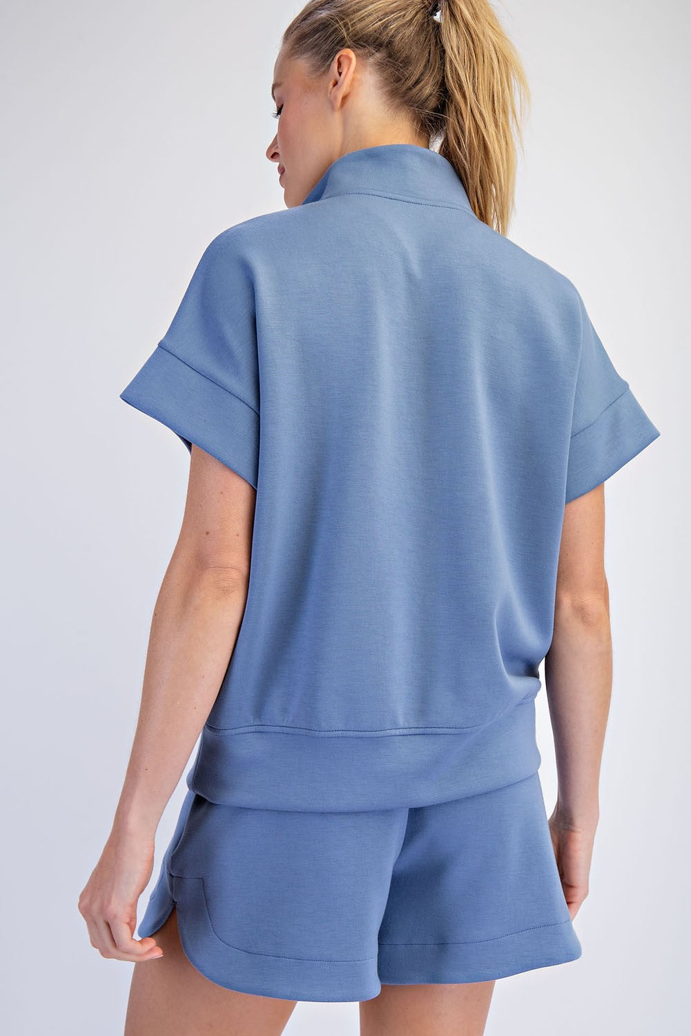 SONDRA SS ZIP TOP
