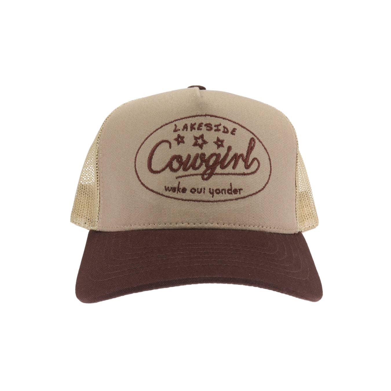Lakeside Cowgirl C.C Embroidered Trucker Hat