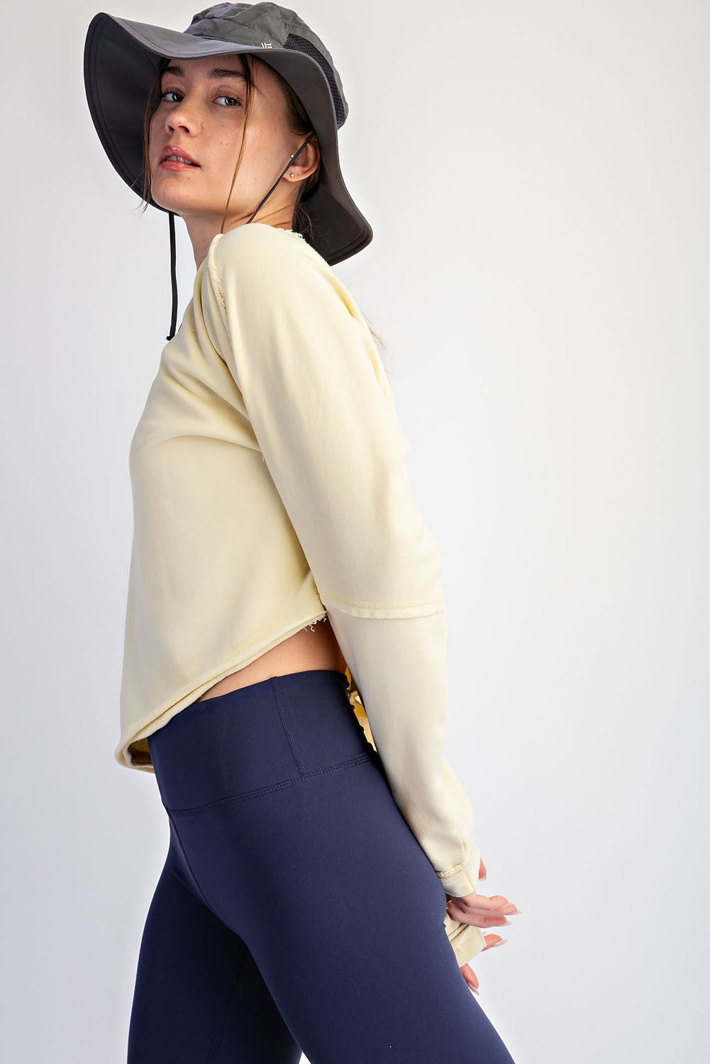 JOSIE CROPPED PULLOVER