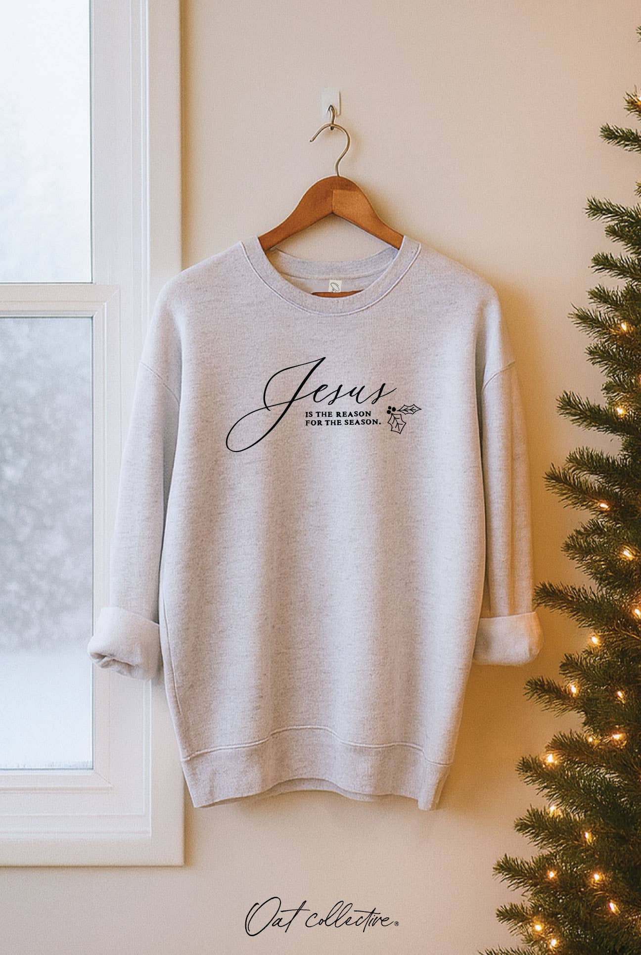JESUS IS THE REASON SWEATSHIRT
