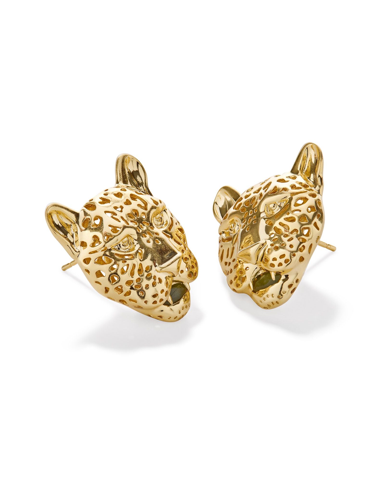 MAURA JAGUAR STATEMENT STUD EARRINGS