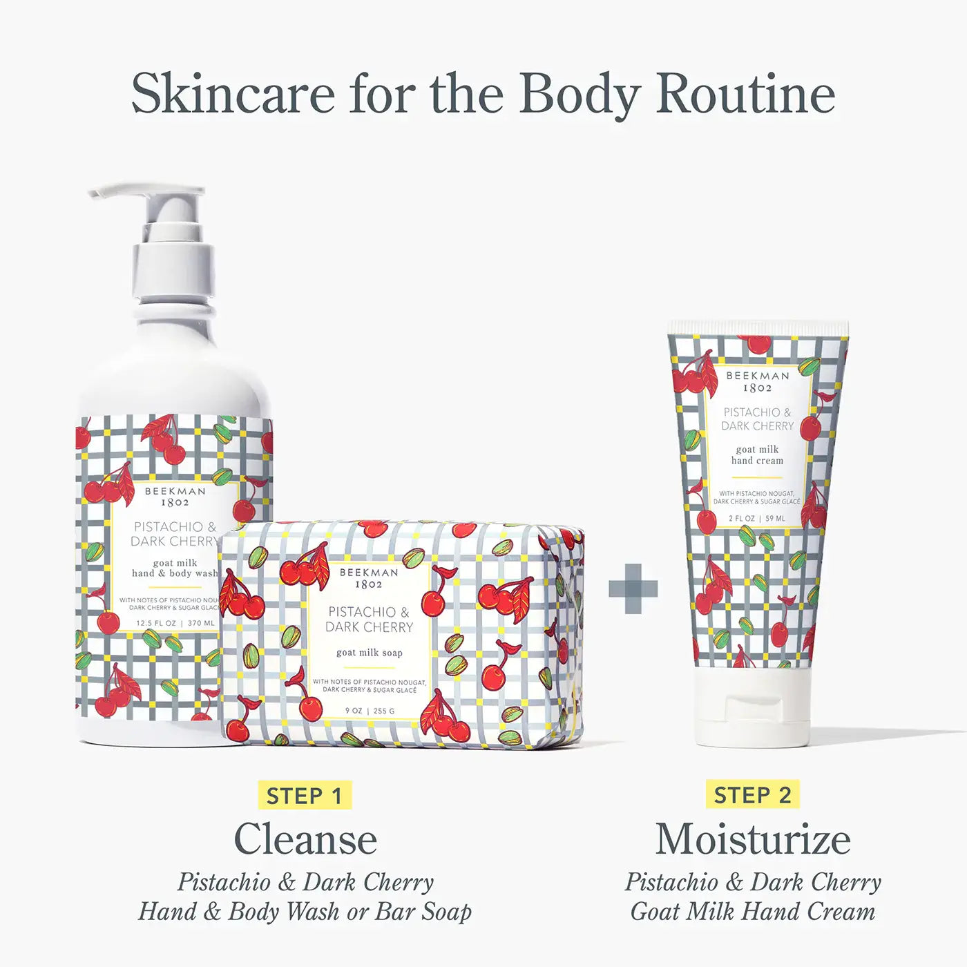 Pistachio & Dark Cherry Hand Cream 2oz