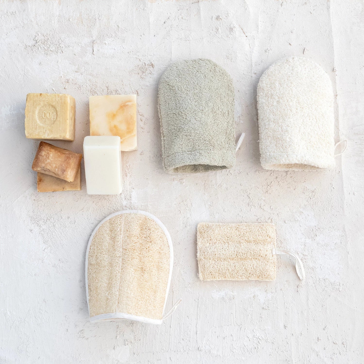 Shower Mitt w/ Loop
