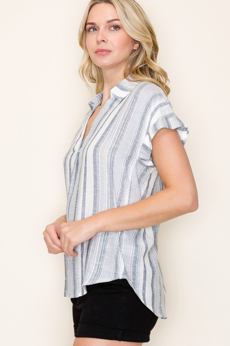 PAULINE STRIPE SHIRT