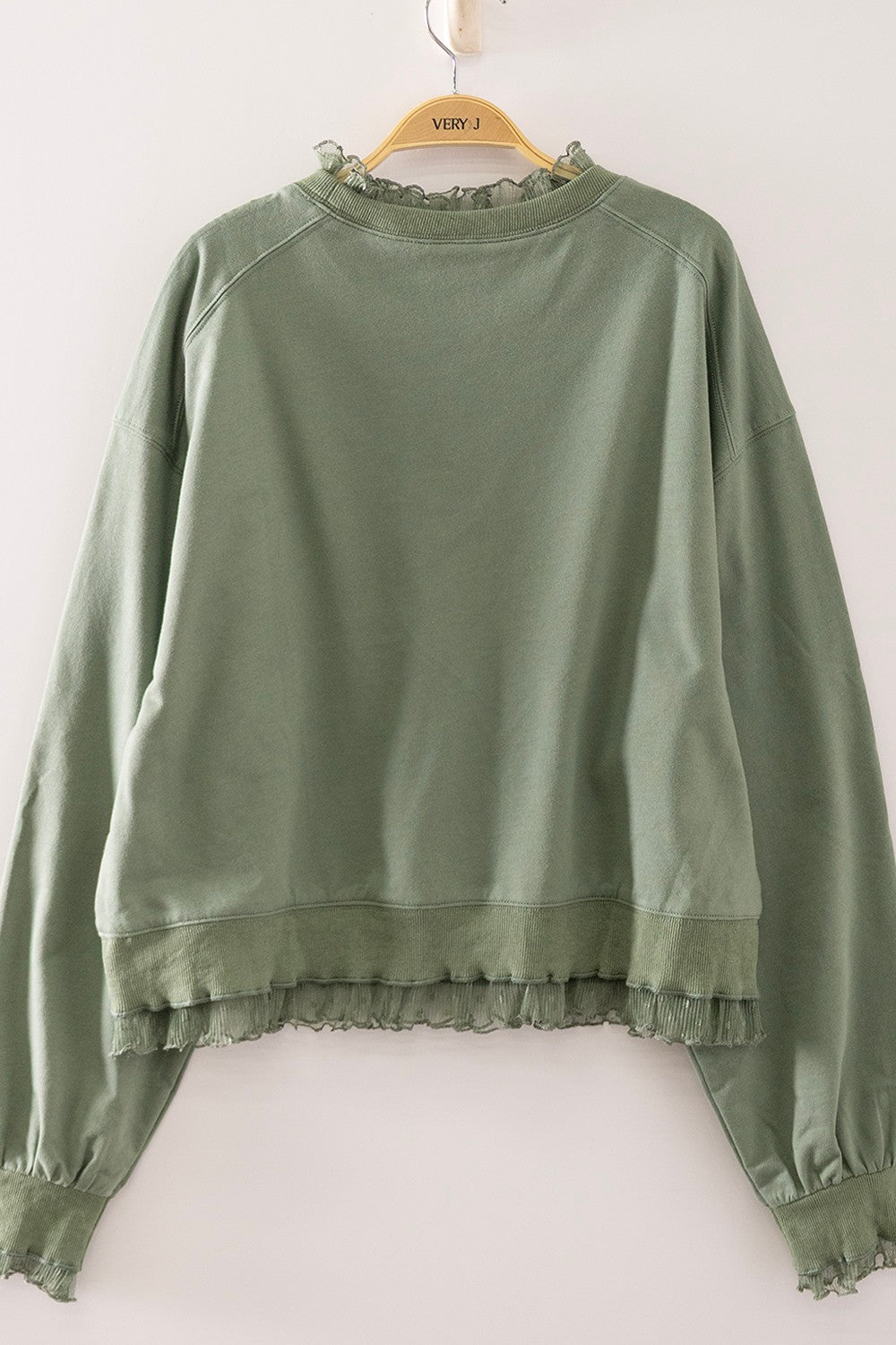 LILLIE LACE SWEATSHIRT