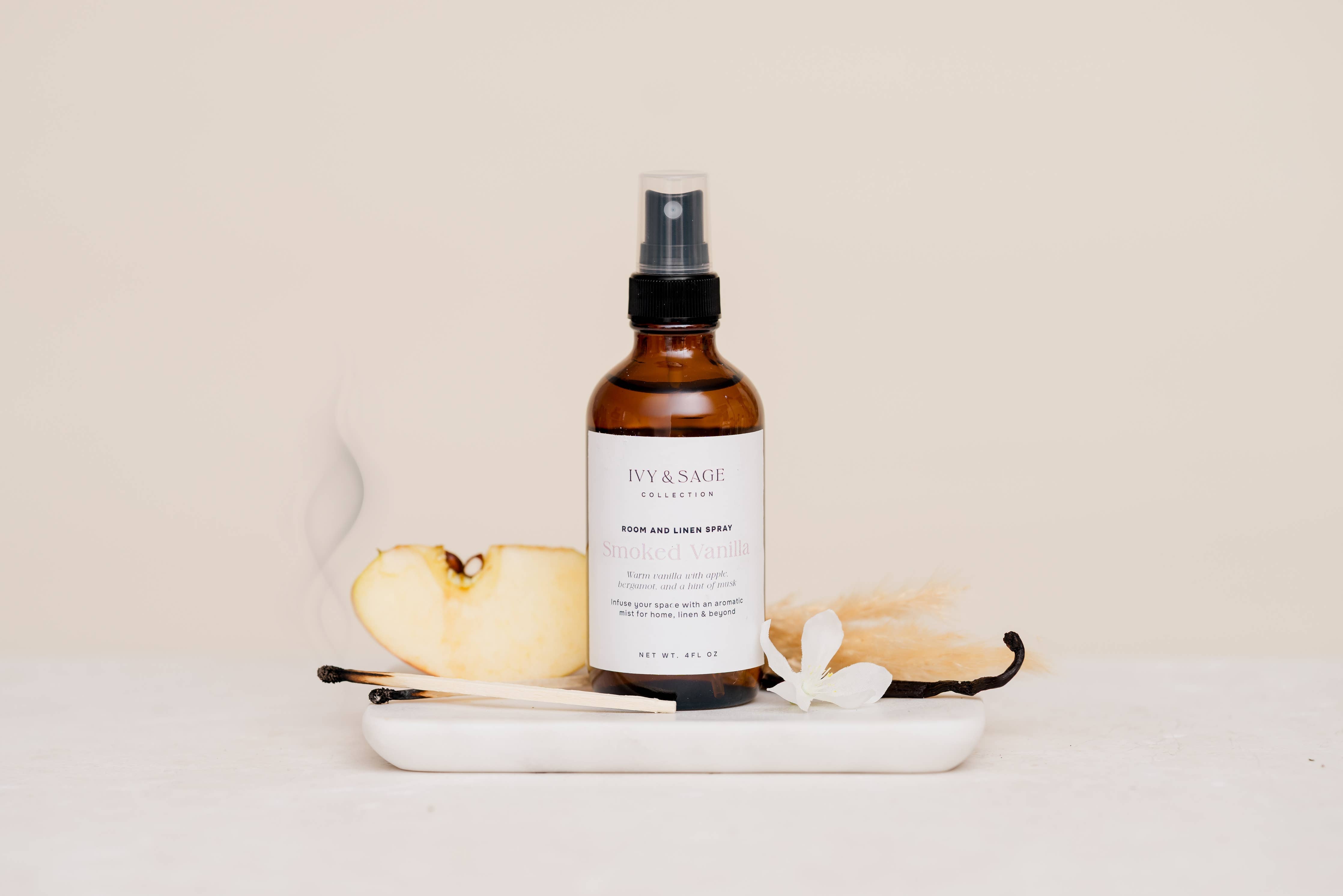 Room & Linen Spray – Smoked Vanilla, Sweet & Musky