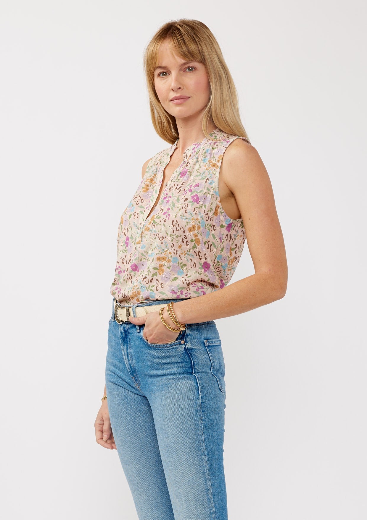 PENELOPE EYELET TANK