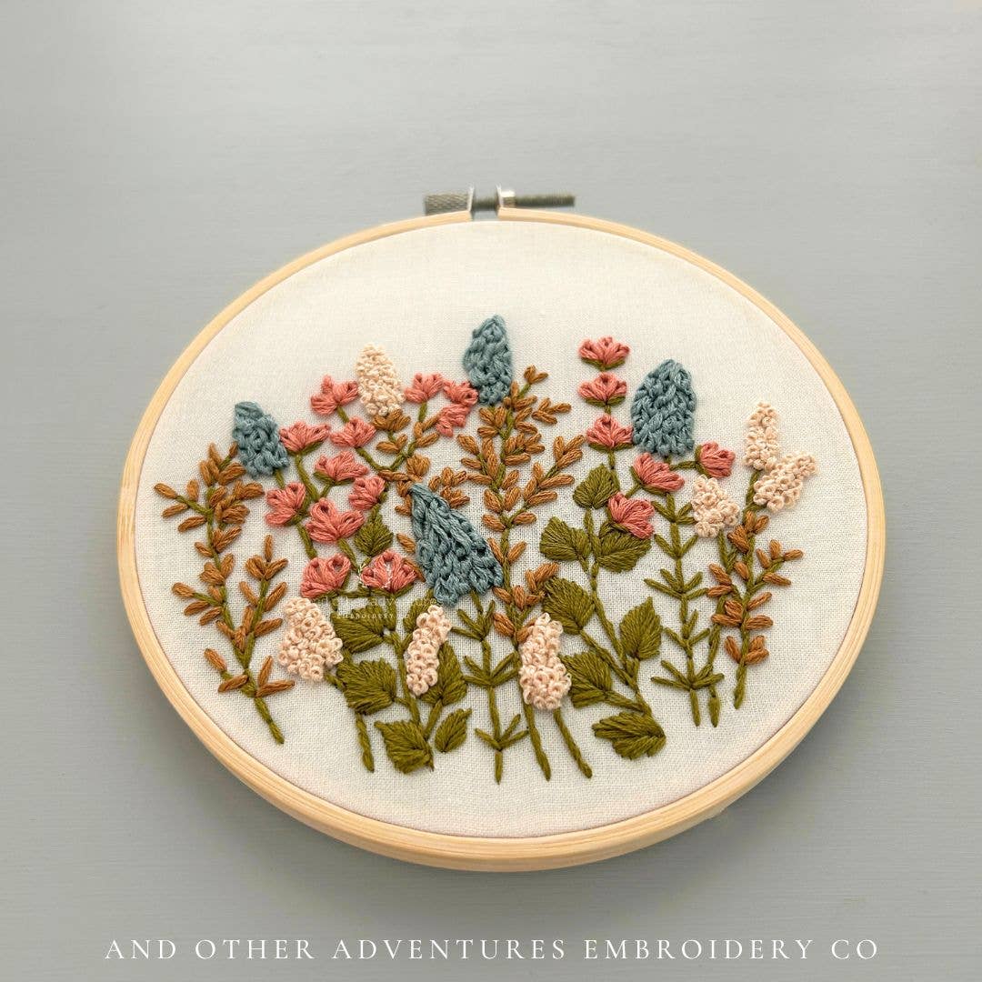 Hand Embroidery KIT - Winslow in Cottagecore