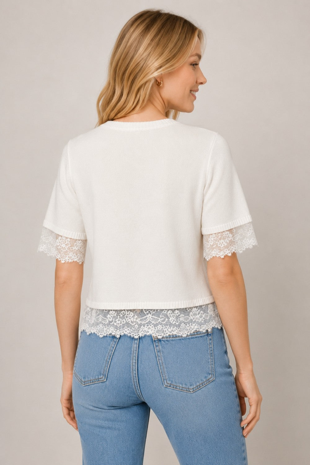 KRISTY LACE TOP
