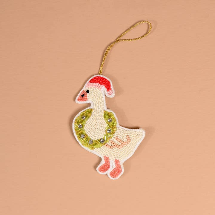 Handcrafted Beaded Ornament