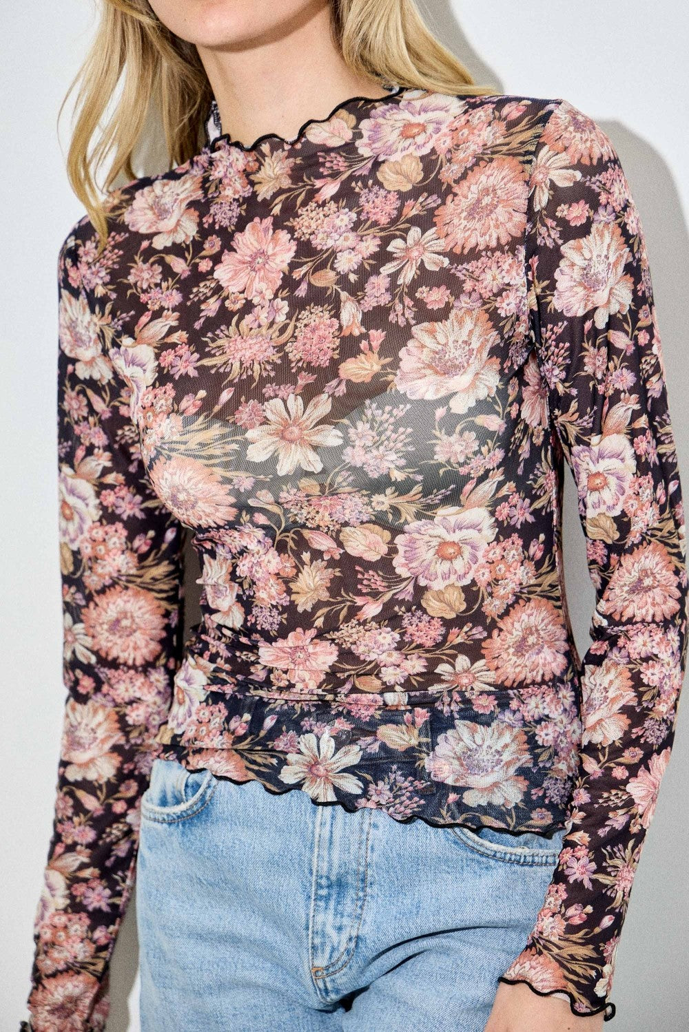 ASHLEY MESH TOP