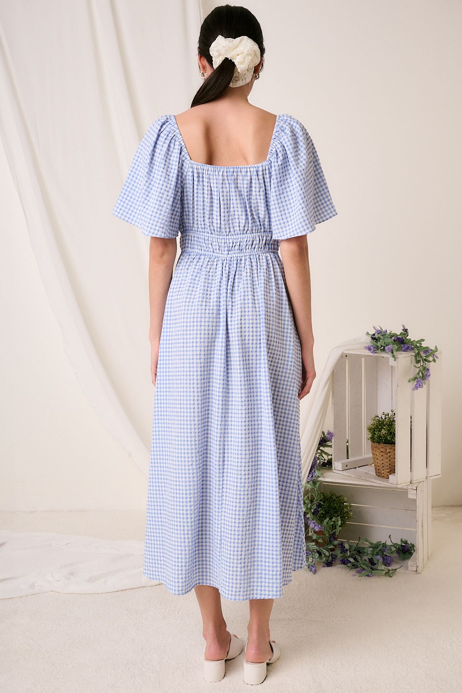 IZABELLA GINGHAM DRESS