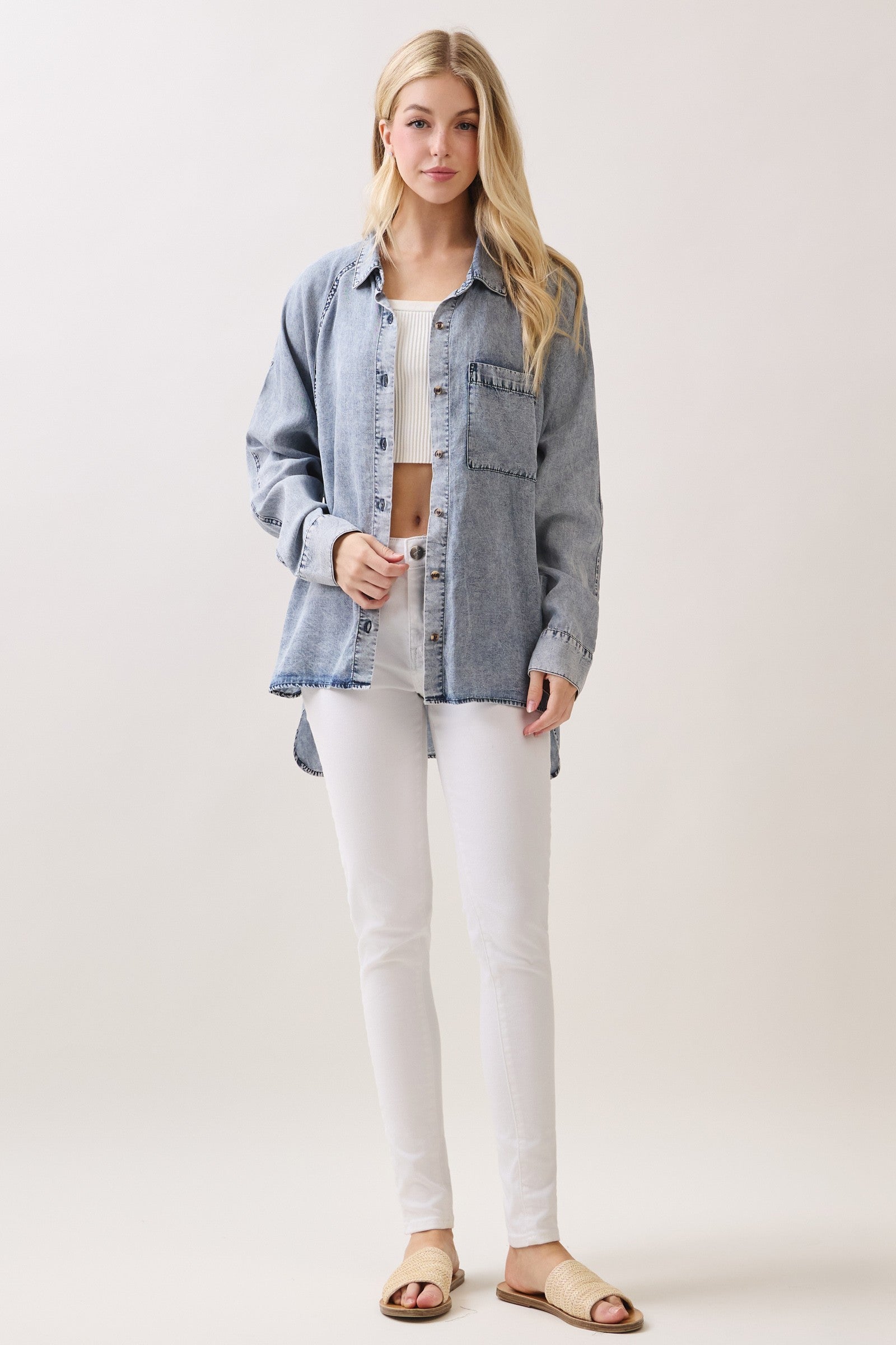 VAUGHN DENIM SHIRT