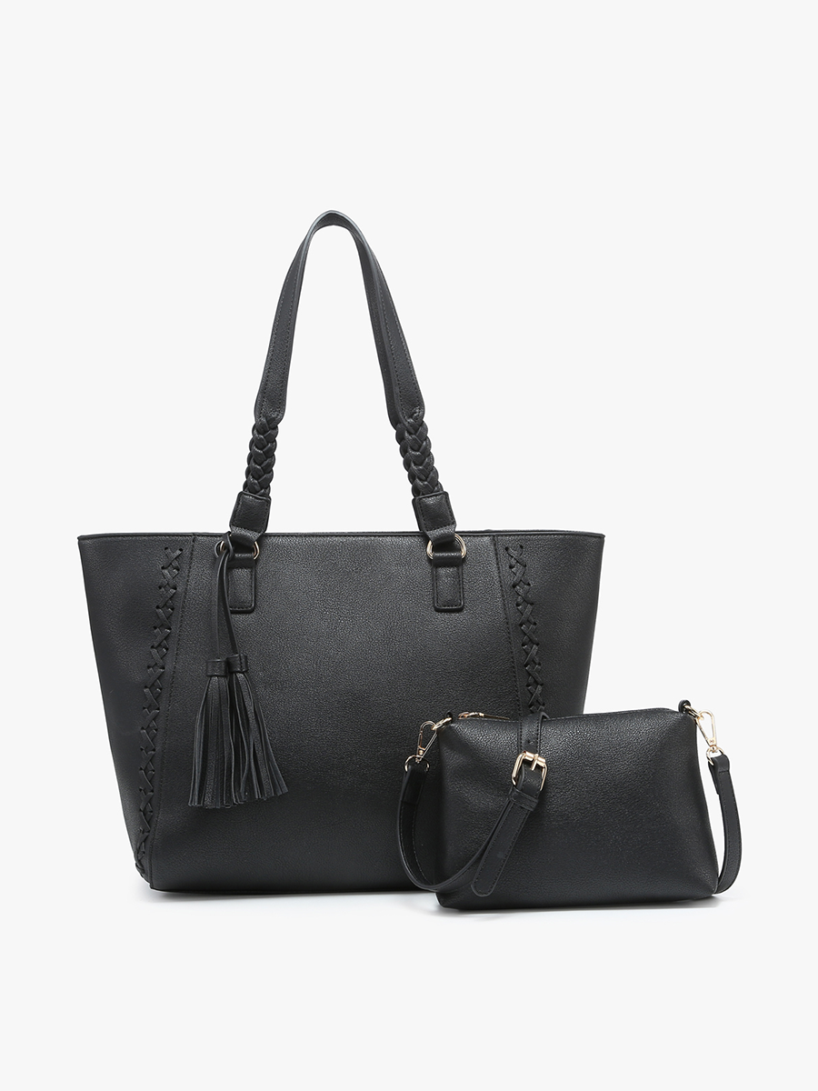 Lisa Vegan Structured Tote
