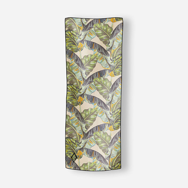 Mini Towel: Banana Leaf Green