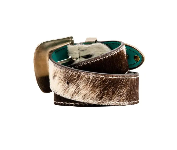 Cestus Hairon Leather Belt