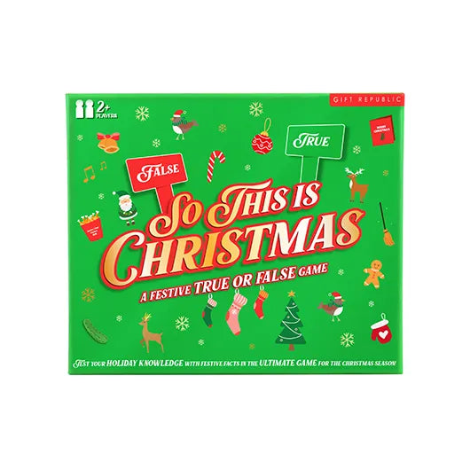 So This Is Christmas – A Festive True or False Game