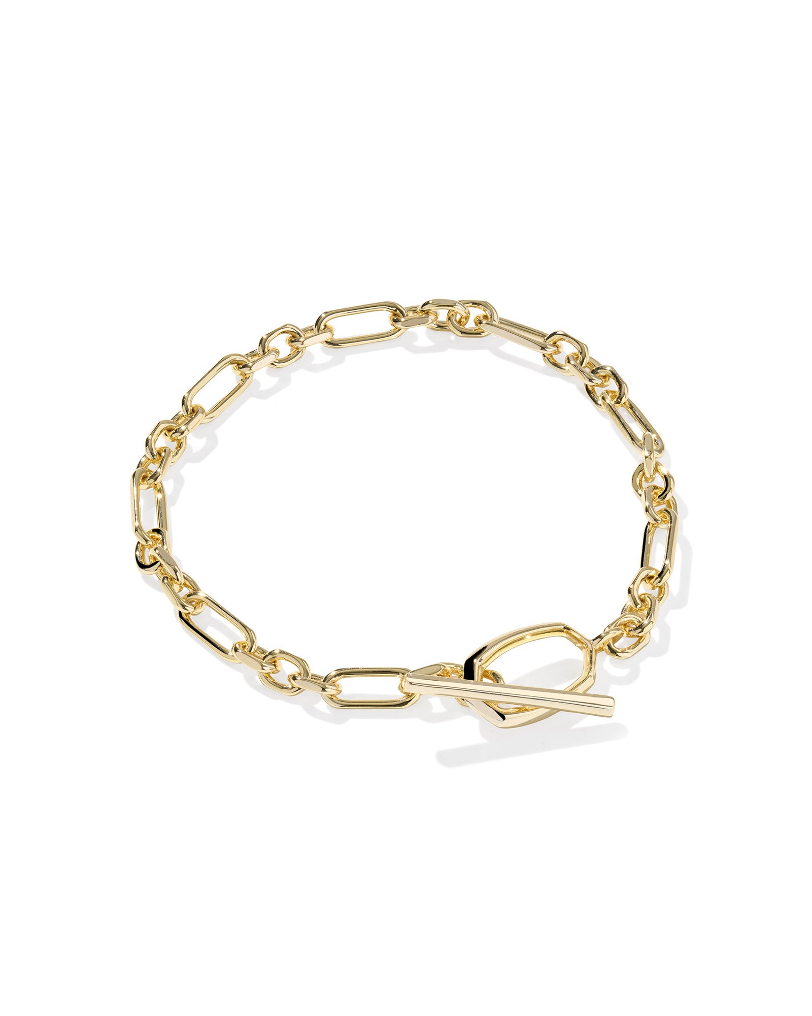 SYLVIA METAL LINK AND CHAIN BRACELET