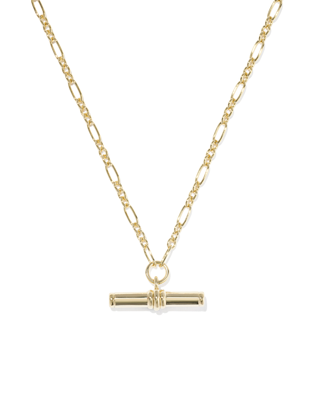 BREE METAL T BAR SHORT PENDANT NECKLACE