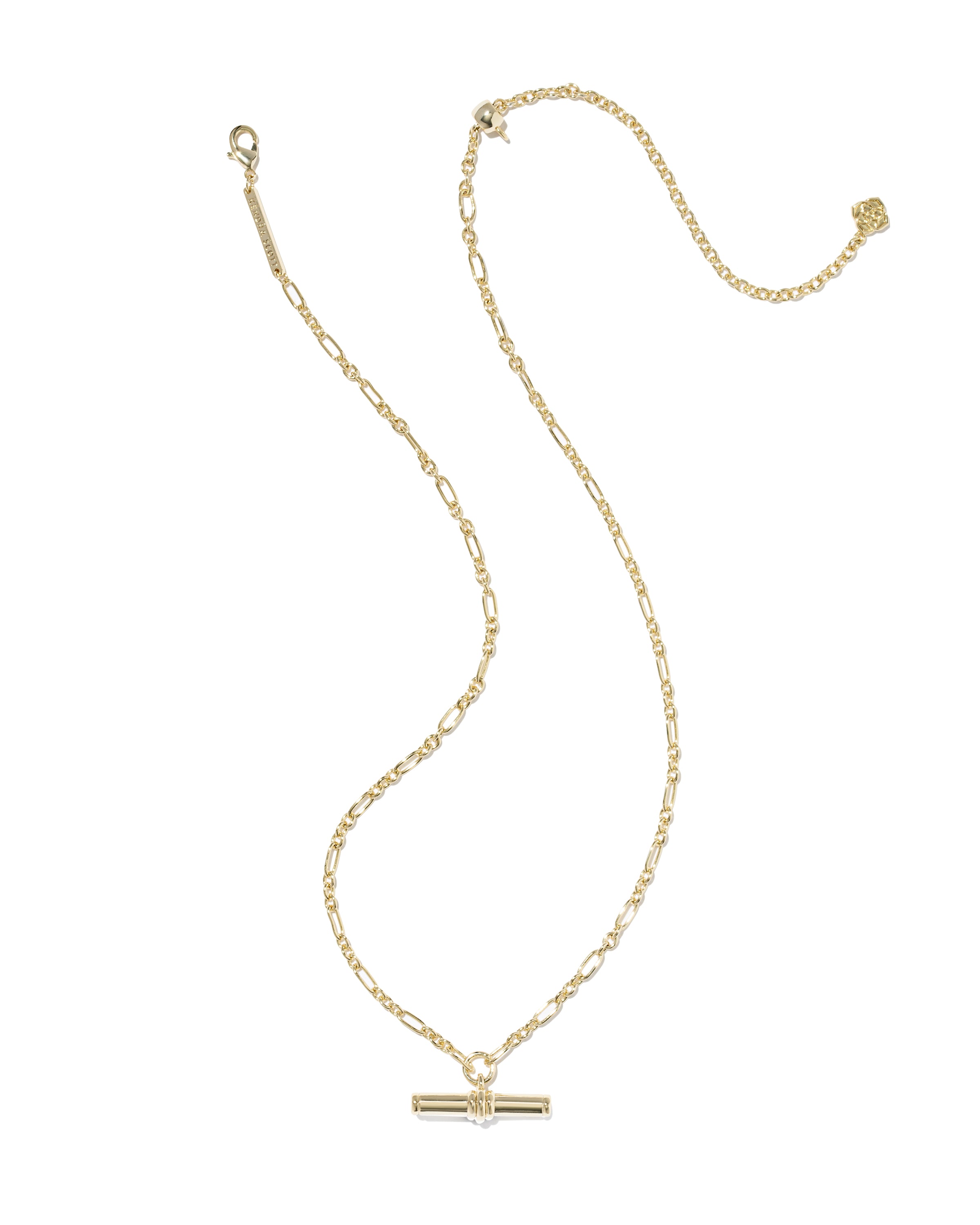 BREE METAL T BAR SHORT PENDANT NECKLACE